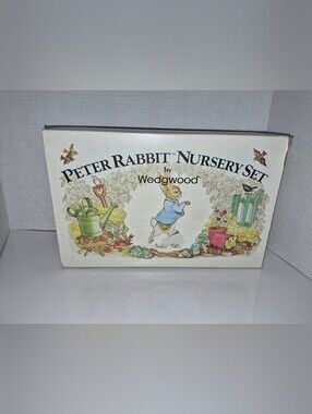 Vintage Peter Rabbit Nursery Set by Wedgwood Cup Bowl And Plate